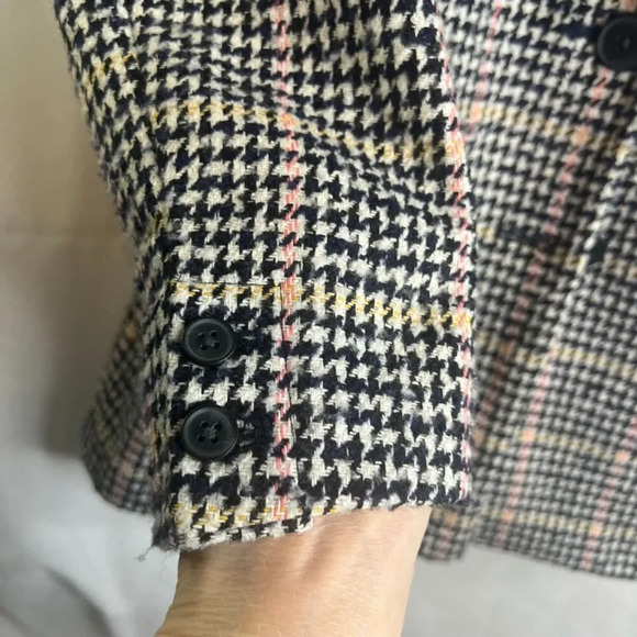 Old Navy Colorful Houndstooth Blazer Jacket Size XS‎ - Picture 4 of 9
